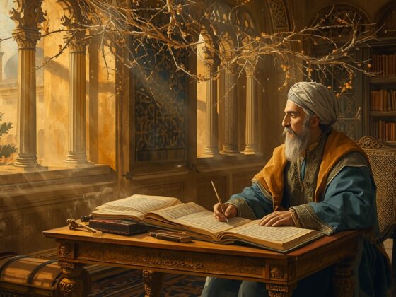 image fictive représentant Averroes