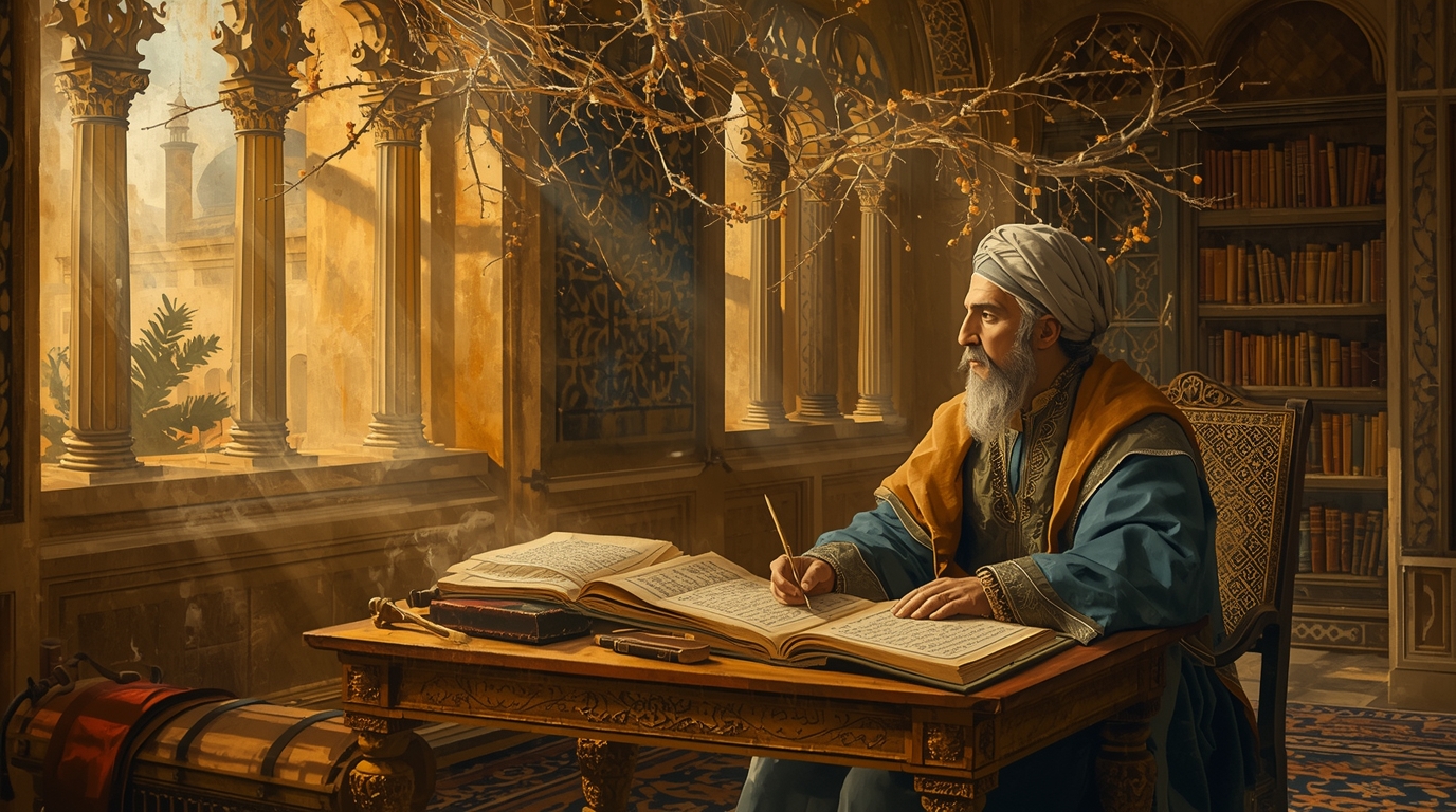 image fictive représentant Averroes