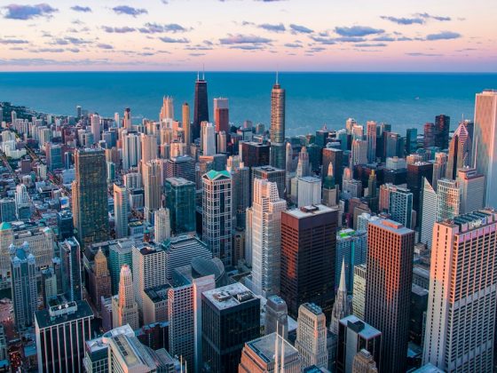 Photo Cityscape skyline