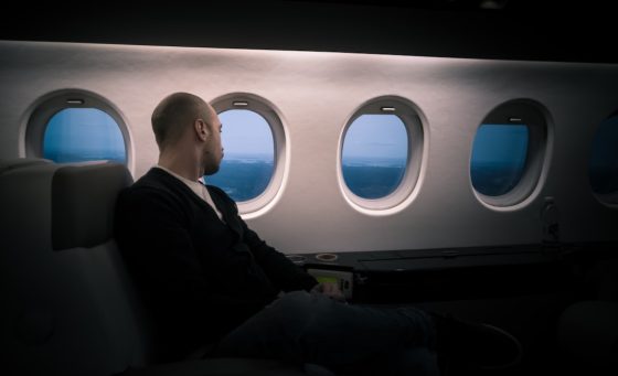 Photo Flying man
