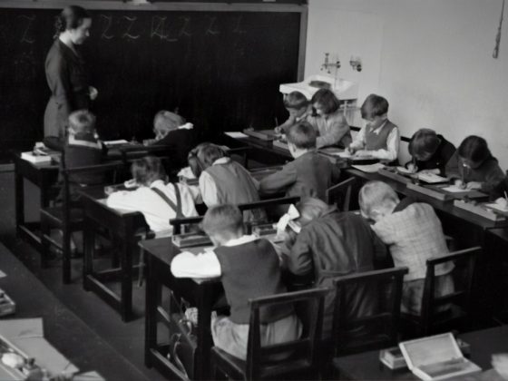Photo Ancient classroom