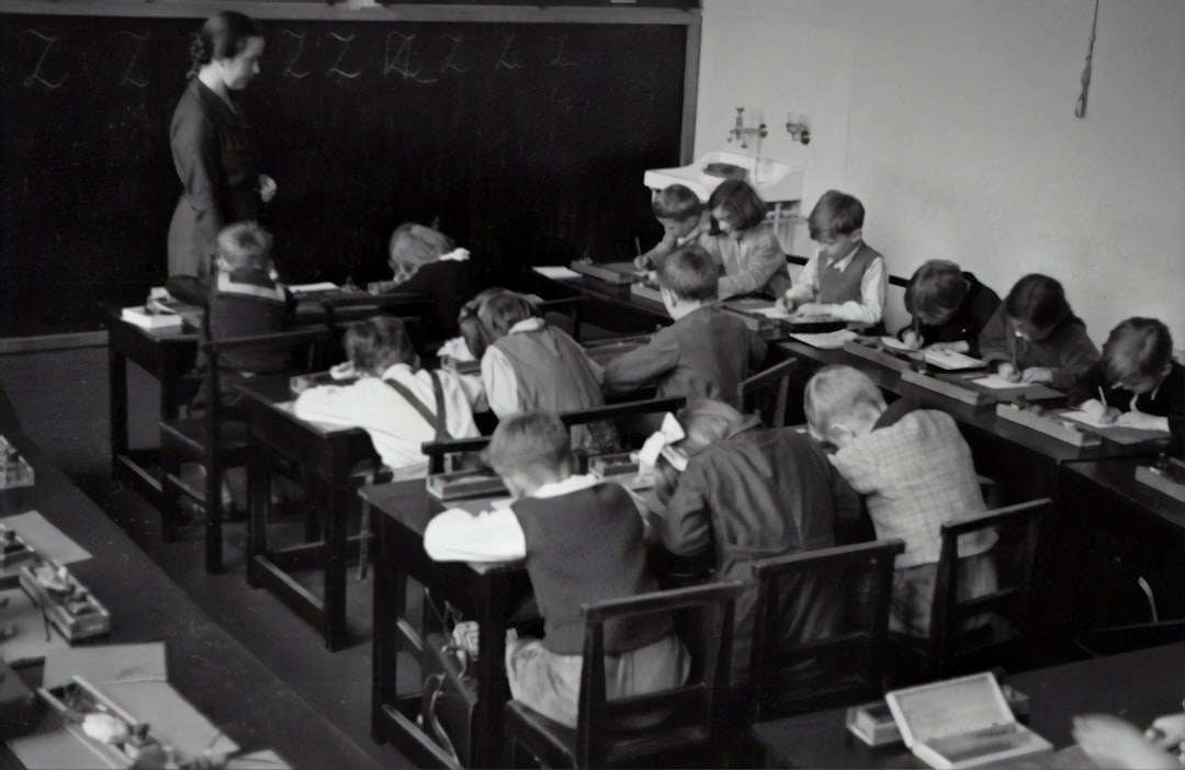 Photo Ancient classroom
