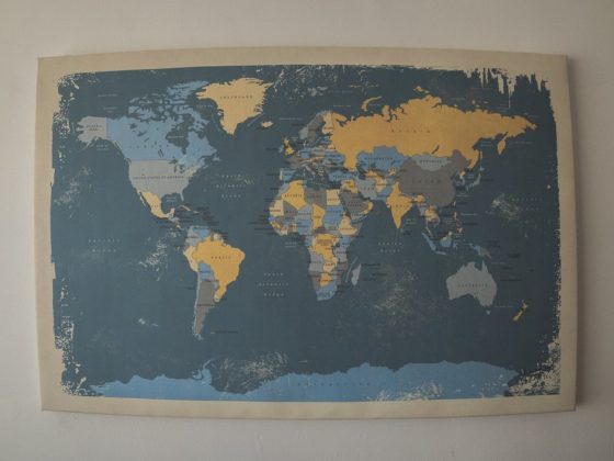 Photo World map