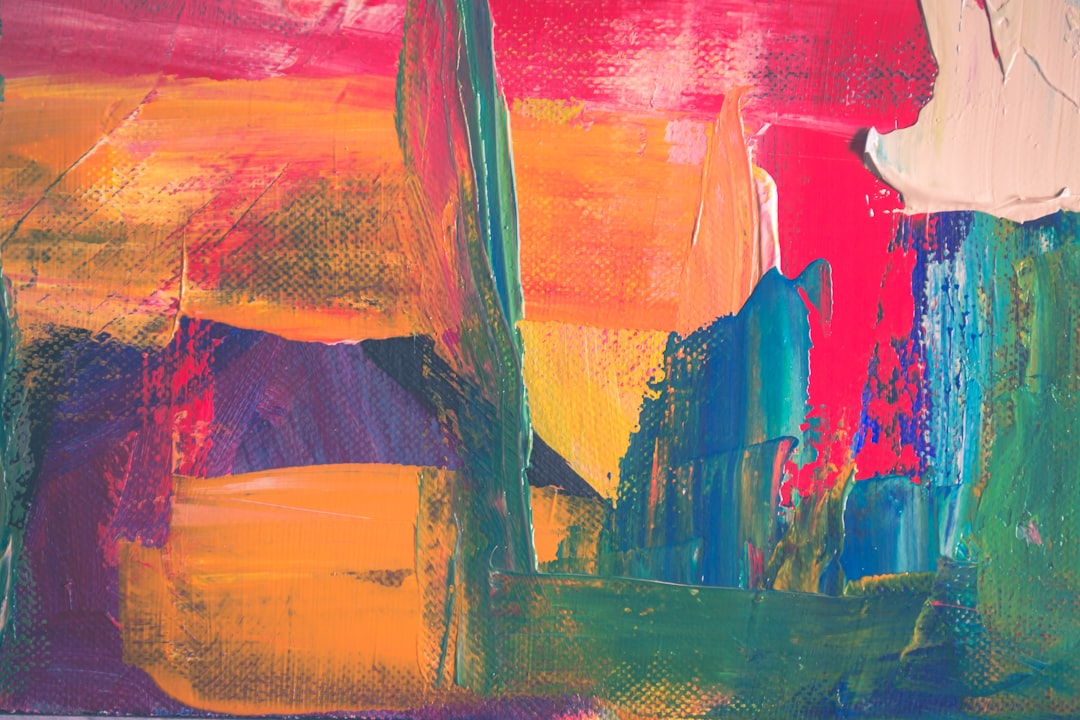 Photo Abstract painting