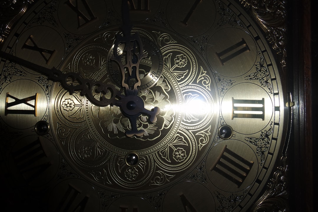 Photo Clock face