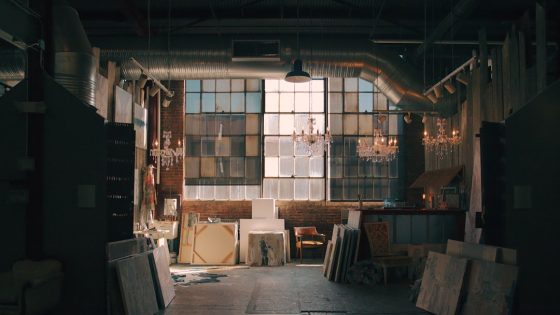 Photo Empty canvas