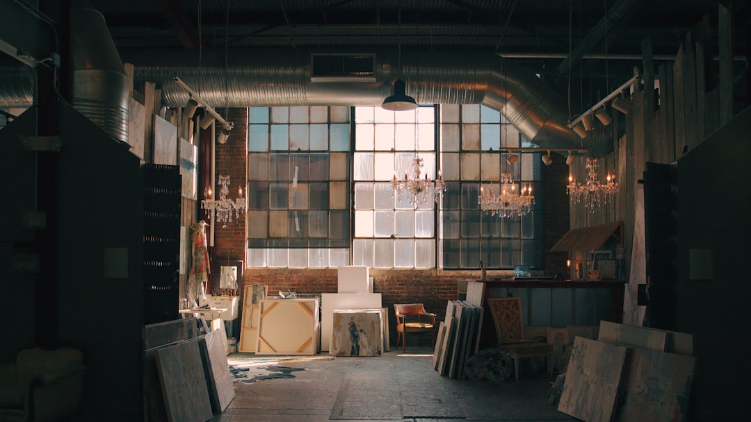 Photo Empty canvas