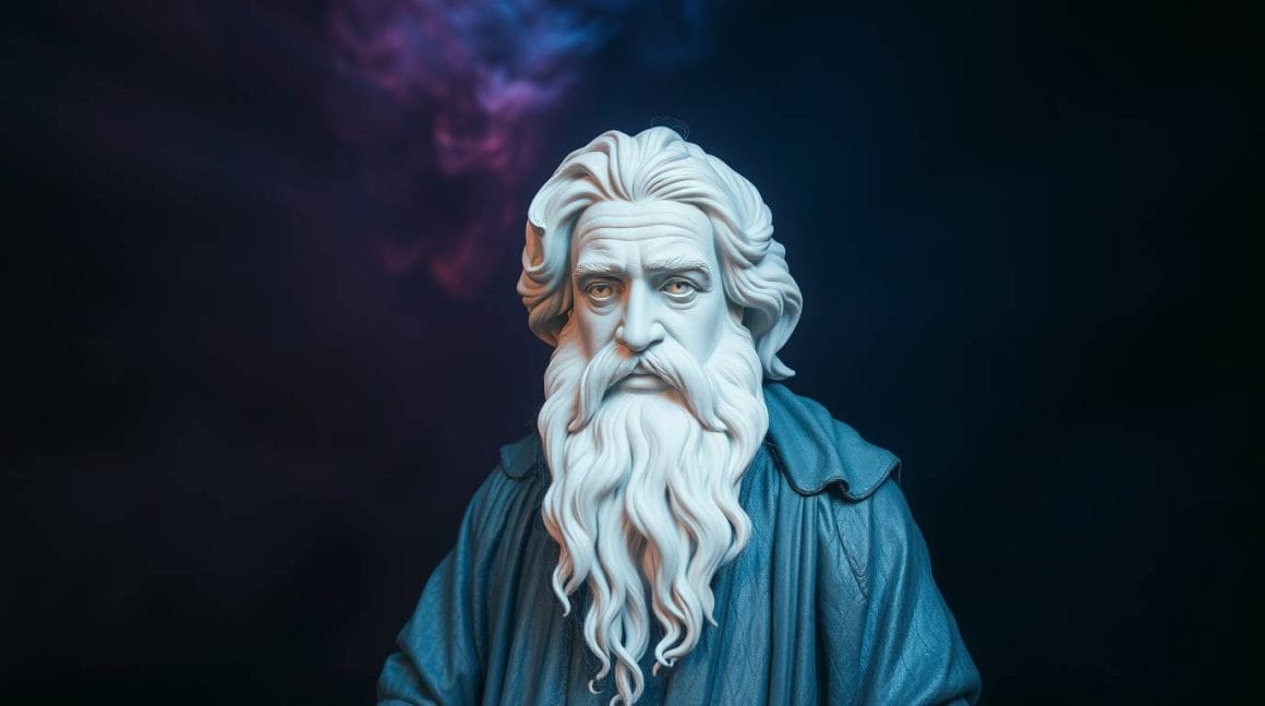 Philosophe ancien Socrate statue sculpture philosophie antique art classique op.