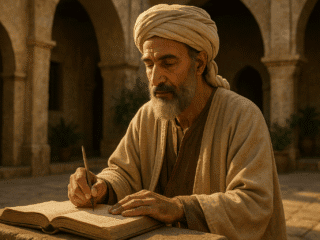 Abd al-Karim al-Jili (1366–1424) : La doctrine de l'Homme parfait et l'unité de l'existence 1 Image imaginaire et fictive représentant Abd al-Karim al-Jili, qui ne correspond pas au philosophe réel