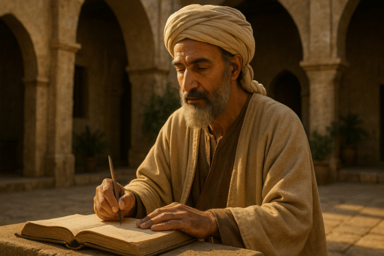 Image imaginaire et fictive représentant Abd al-Karim al-Jili, qui ne correspond pas au philosophe réel