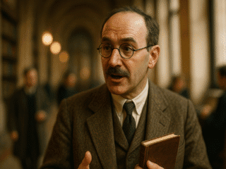 Abel Rey (1873-1940) : L'histoire des sciences comme philosophie du progrès 2 Portrait imaginaire d'Abel Rey, philosophe et historien des sciences français - cette image fictive ne représente pas le personnage réel