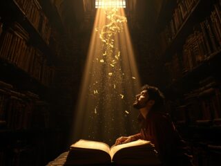 Alexandre d'Aphrodise (150–215) : L'exégète par excellence d'Aristote 31 Image fictive représentant un philosophe commentateur entouré de manuscrits aristotéliciens – cette illustration imaginaire ne représente pas le véritable Alexandre d'Aphrodise