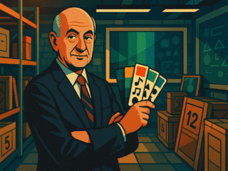 Nelson Goodman (1906-1998) : La construction des mondes et le paradoxe de l'induction 265 Portrait imaginaire de Nelson Goodman, philosophe américain du XXe siècle - cette représentation fictive ne correspond pas à l'apparence réelle du penseur