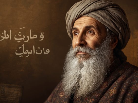 Portrait d'Abū Naṣr al-Fārābī, philosophe et théoricien politique musulman, penseur de la cité vertueuse