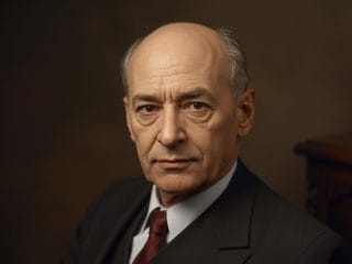 Alfred Adler (1870-1937) : La psychologie individuelle et la quête de supériorité 32 Portrait imaginaire d'Alfred Adler, psychiatre autrichien, fondateur de la psychologie individuelle et théoricien du complexe d'infériorité