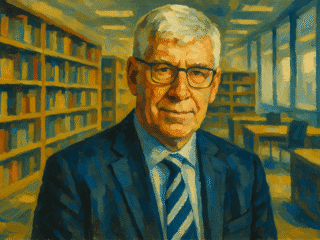 Jeremy Waldron (1953–) : Dignité humaine et les fondements du droit 191 Portrait imaginaire de Jeremy Waldron, philosophe du droit néo-zélandais. Cette image fictive ne représente pas réellement le personnage.