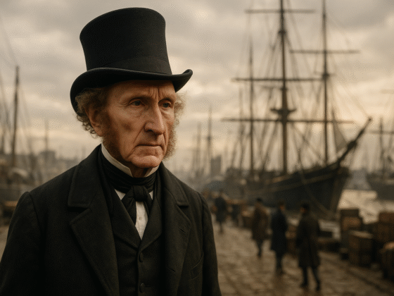 Portrait imaginaire de John Stuart Mill, philosophe britannique du XIXe siècle - cette représentation fictive ne correspond pas à son apparence réelle