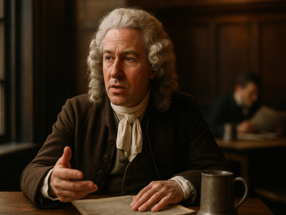 Image fictive d'Anthony Ashley-Cooper, 3ᵉ comte de Shaftesbury, qui ne représente pas réellement le philosophe anglais