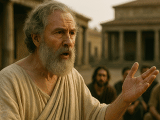 Cercops (VIᵉ s. av. J.-C.) : entre orphisme et pythagorisme 68 Représentation imaginaire et fictive du philosophe Cercops, ne correspondant pas à son apparence réelle