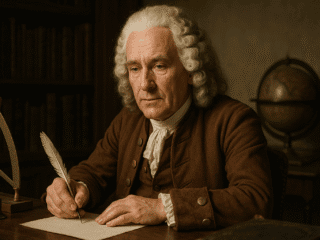 Daniel Bernoulli (1700–1782) : l'application des mathématiques à la physique et à la philosophie naturelle 80 Représentation imaginaire de Daniel Bernoulli, cette image ne correspond pas au personnage historique réel