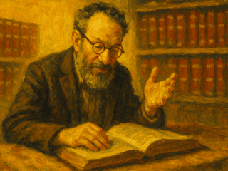 Daniel Boyarin (né en 1946) : repenser les frontières entre judaïsme et christianisme 81 Image fictive de Daniel Boyarin, qui ne représente pas réellement le penseur contemporain