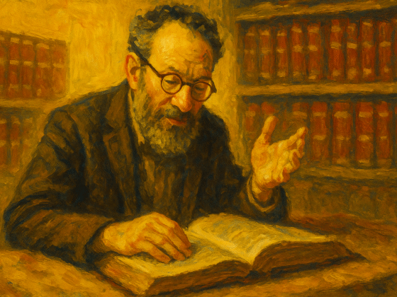 Image fictive de Daniel Boyarin, qui ne représente pas réellement le penseur contemporain