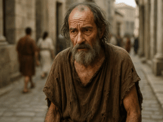 Démétrius le Cynique (v. 10–v. 90) : le franc-parler contre les tyrans 90 Image imaginaire de Démétrius le Cynique, représentation fictive du philosophe cynique romain