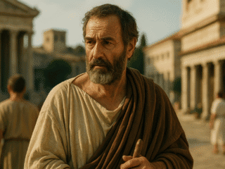 Démocédès de Crotone (v. 558–v. 480 av. J.-C.) : le médecin grec qui défia les praticiens perses et s'évada de Suse 91 Représentation imaginaire et fictive de Démocédès de Crotone, médecin grec, cette image ne représente pas le personnage historique réel