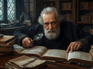 Isaac Casaubon (1559-1614) : La philologie comme critique de la tradition 169 Isaac Casaubon, érudit et philologue de la Renaissance, basé sur le sujet de l'article. L'image est imaginaire et non une représentation réelle.