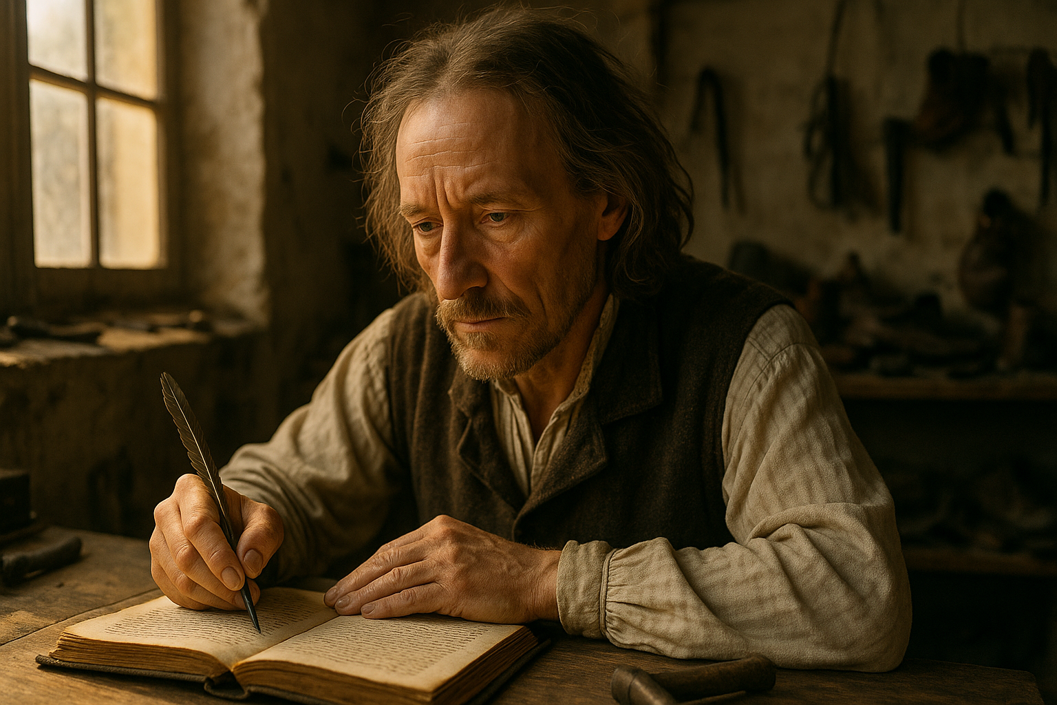 Jakob Böhme, basé sur le sujet de l'article, illustrant ses concepts mystiques. L'image est imaginaire et non une représentation réelle.