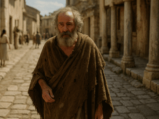 Métroclès de Maronée (fin IVᵉ siècle av. J.-C.) : de la honte péripatéticienne à la liberté cynique 244 Représentation fictive et imaginaire de Métroclès de Maronée, philosophe cynique frère d'Hipparchia, qui ne correspond pas à son apparence réelle