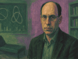 Darian Leader (1965–) : psychanalyste lacanien et théoricien de la souffrance psychique contemporaine 85 Représentation fictive et imaginaire de Darian Leader, psychanalyste britannique ; cette image ne représente pas le personnage réel