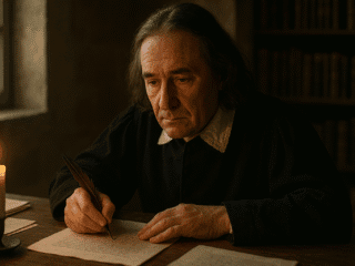 Pierre de Fermat (1601–1665) : penseur de la méthode scientifique et architecte de la philosophie naturelle 288 Image fictive et imaginaire de Pierre de Fermat, ne représentant pas le mathématicien et philosophe réel