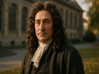 Jacques Bernoulli (1654–1705) : fondateur de la théorie des probabilités et pionnier du calcul infinitésimal 174 Image fictive et imaginaire de Jacques Bernoulli, mathématicien et philosophe suisse du XVIIᵉ siècle, ne représentant pas le personnage réel