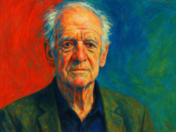 Image fictive de Charles Taylor, cette représentation ne correspond pas réellement au philosophe.