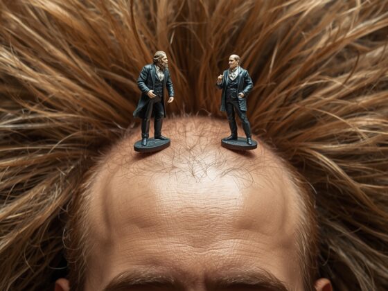 Quand devient-on chauve ? Un paradoxe qui défie la logique 3 cheveux